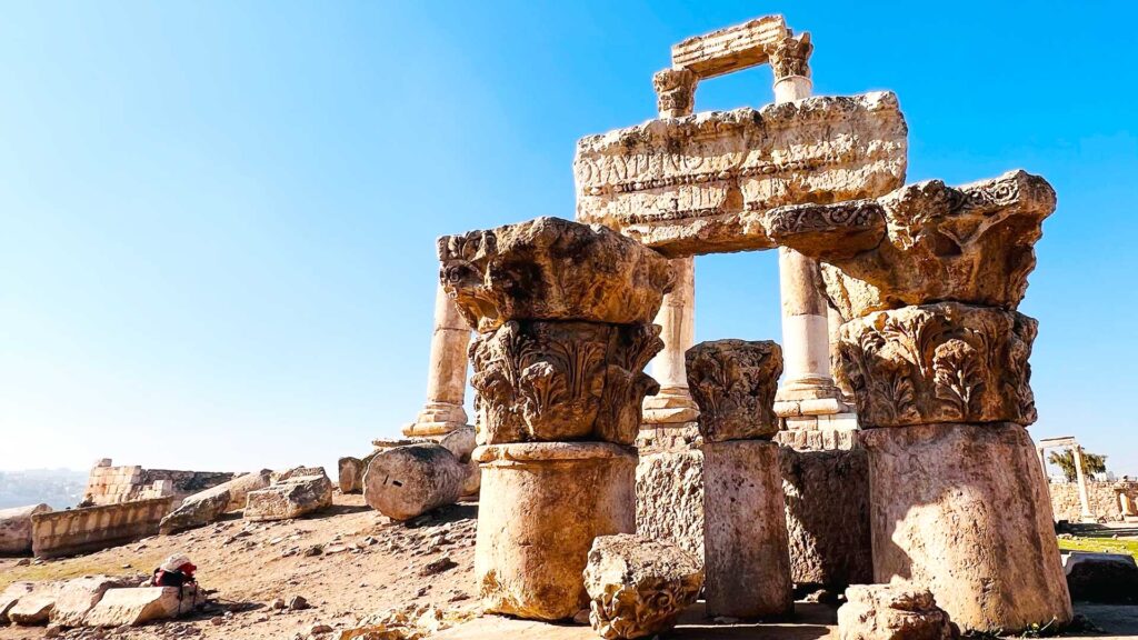 Roman Temple of Hercules at Amman Citadel