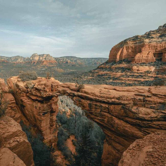 Panoramic view of Sedona