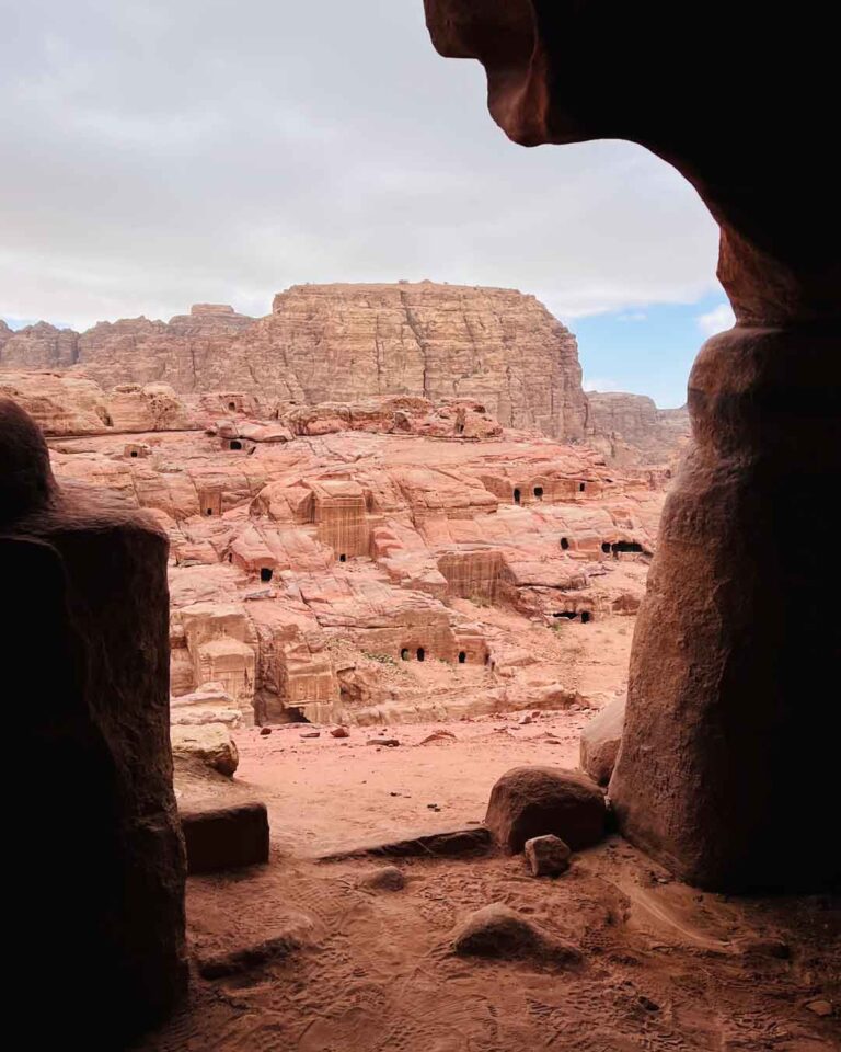 View from Royal Tombs