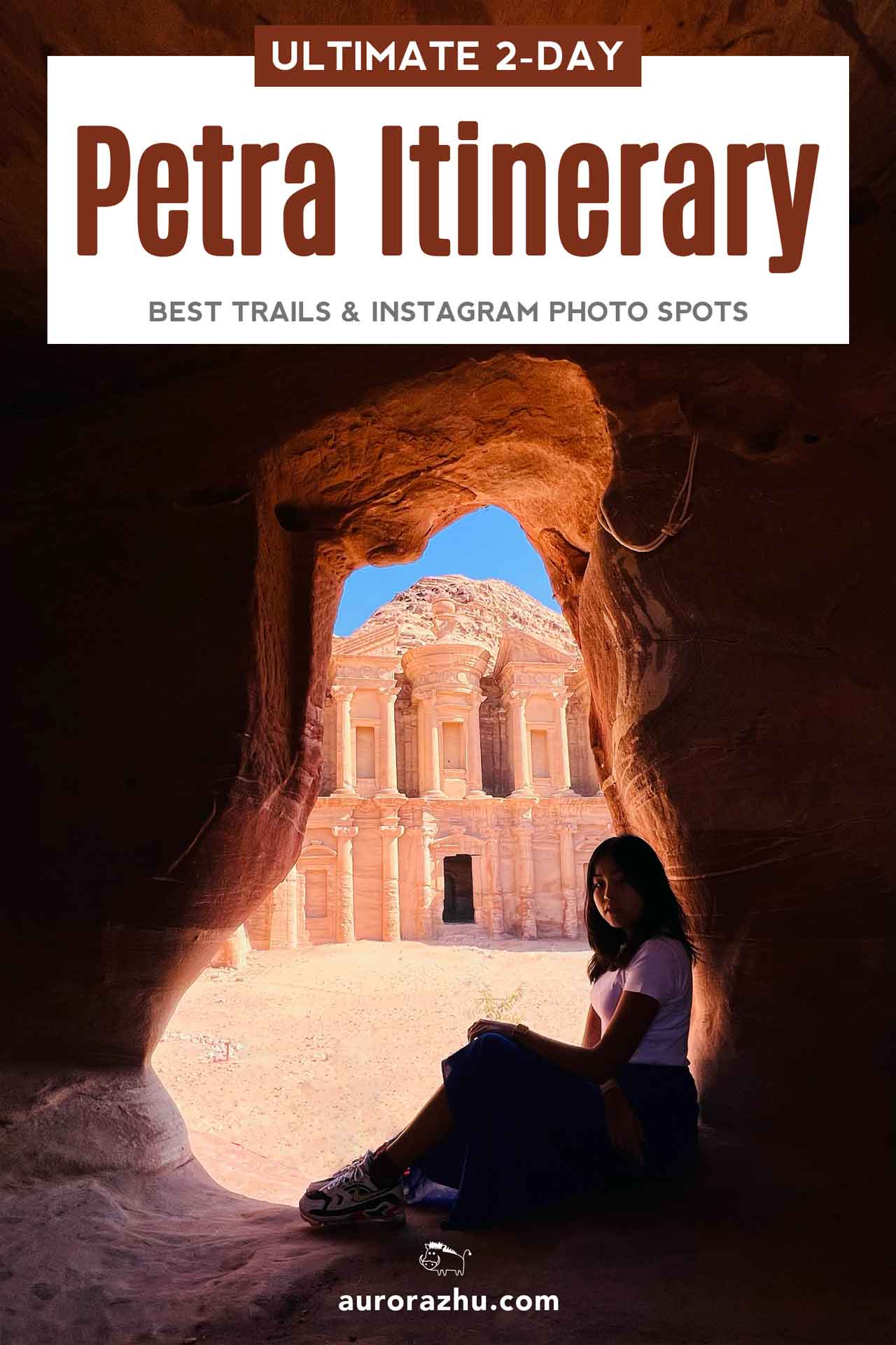 Pin of Jordan Petra Itinerary