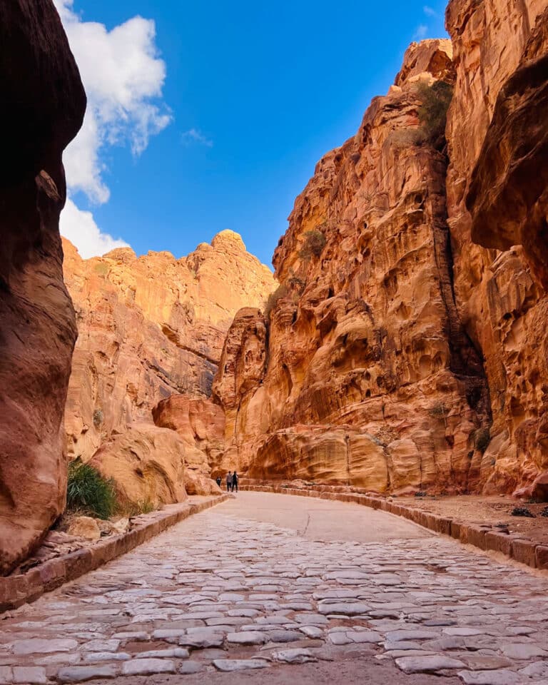 A shot from the Main Trail at Petra