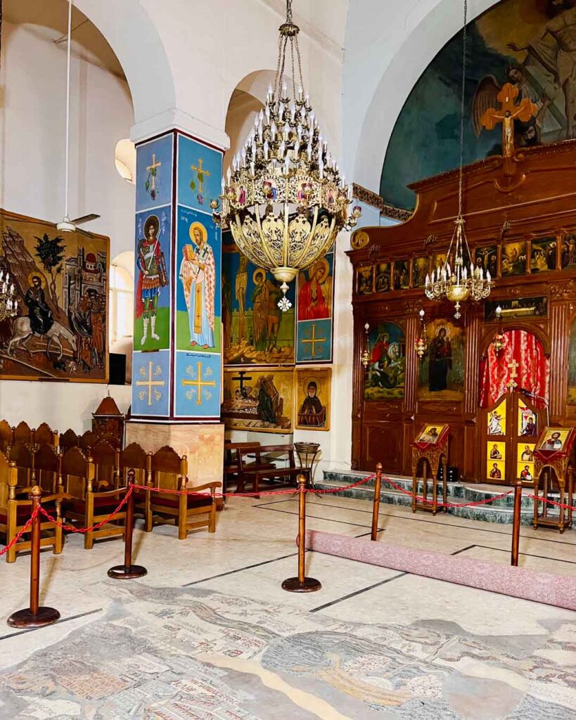 Madaba St George's Church Interior