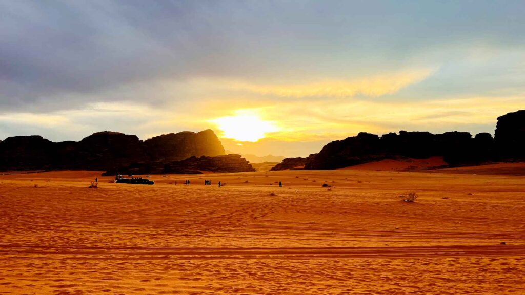 Wadi Rum sunset